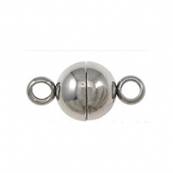 Stainless steel Magnetic clasp round