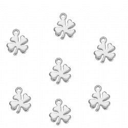 Stainless steel Pendant charms 8x10x1mm