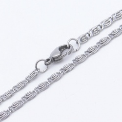 Stainless Steel 304 scroll Chain necklaces