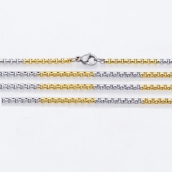 Stainless steel 304 Round box chain necklaces