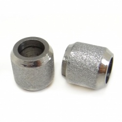 Stainless steel large hole beads